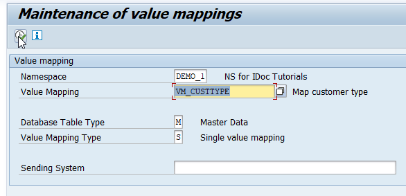 Maintain Value Mappings