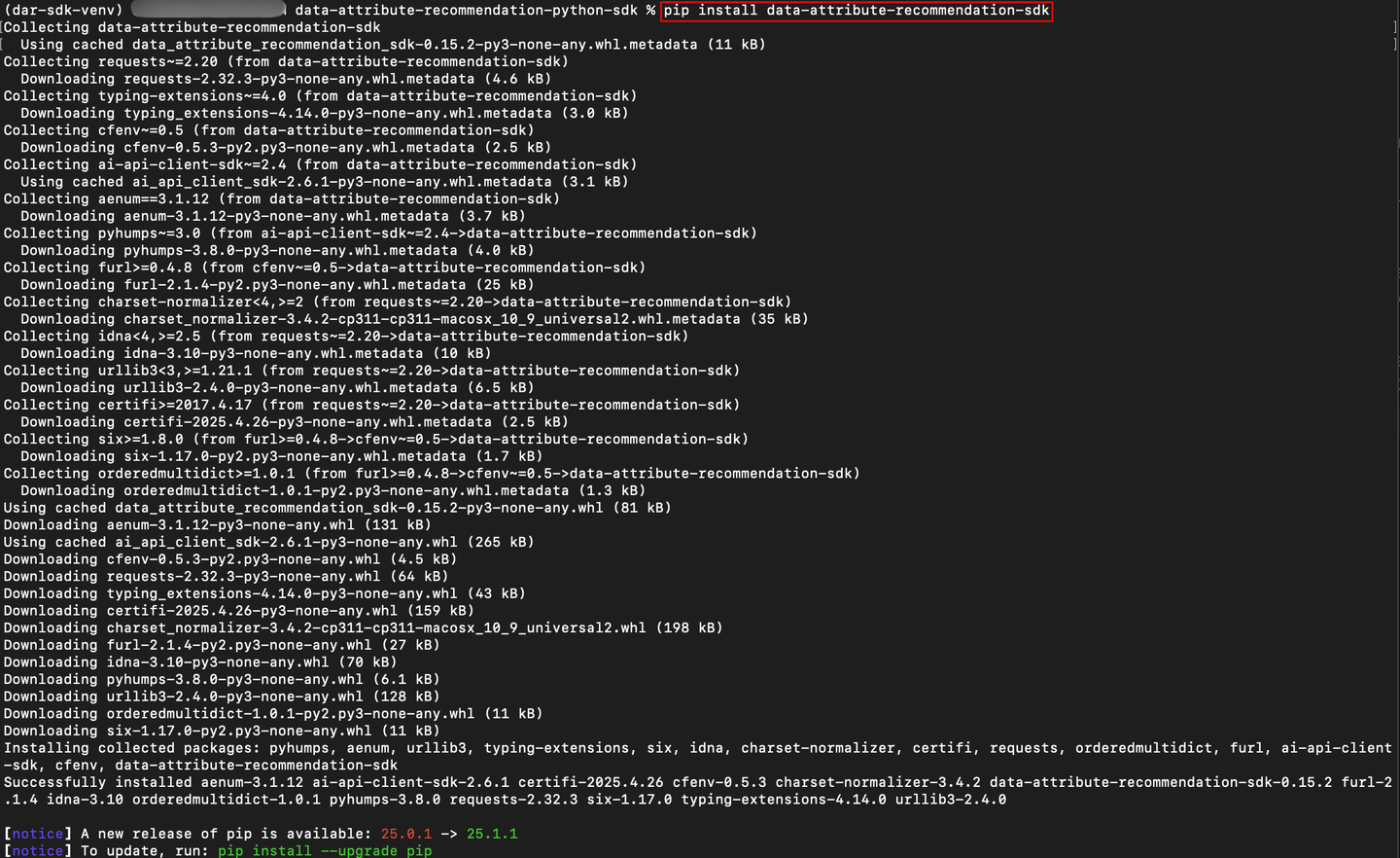 Install SDK
