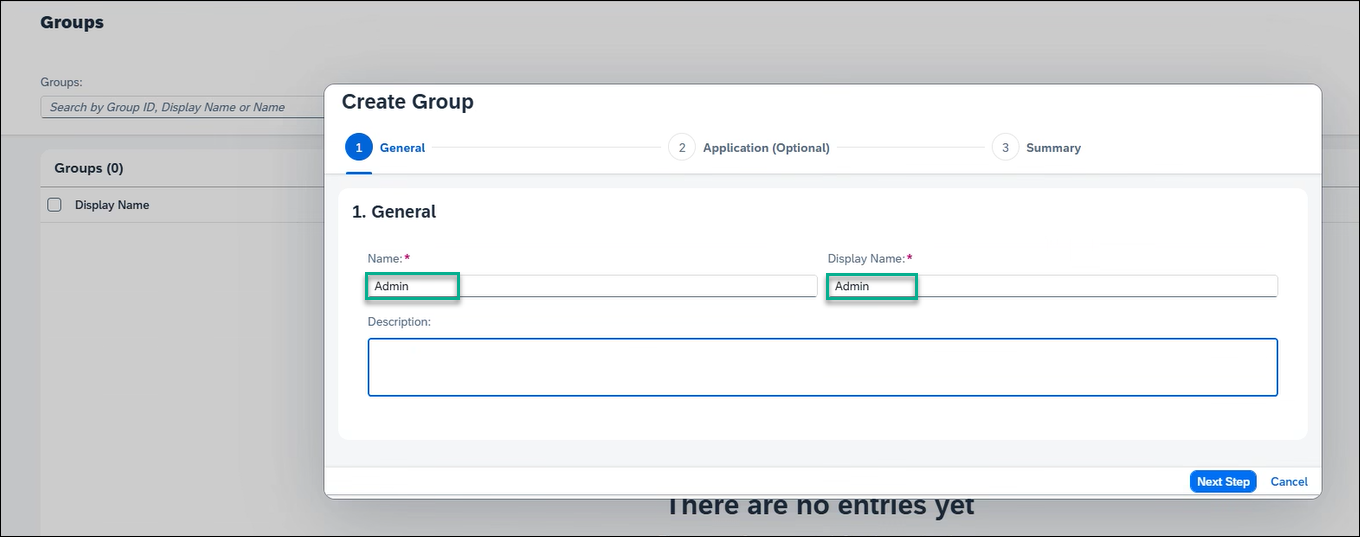 Name group