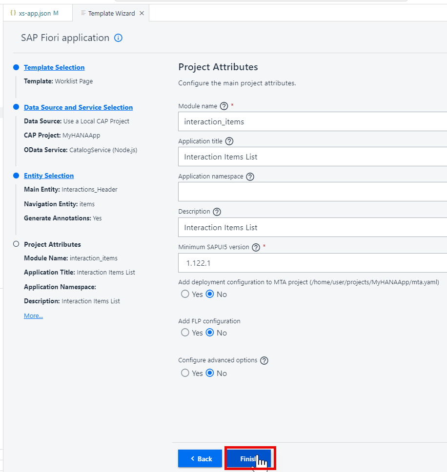 Project Attributes