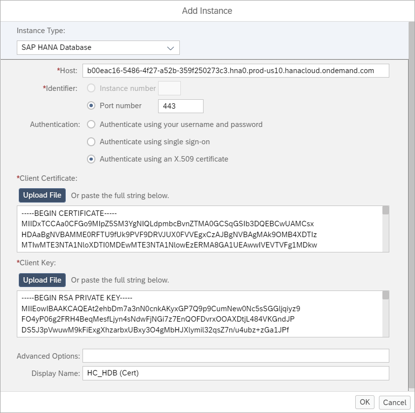 X.509 certificate authentication