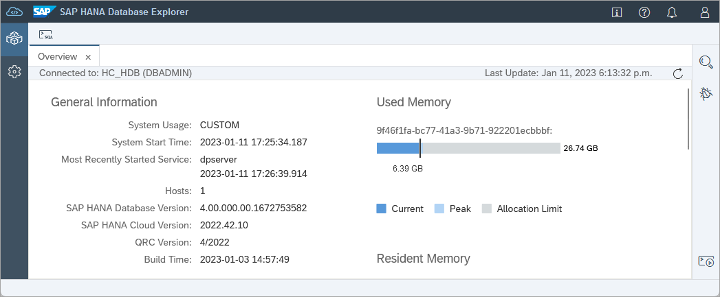 database overview