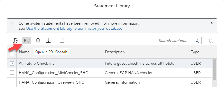 Execute Statement