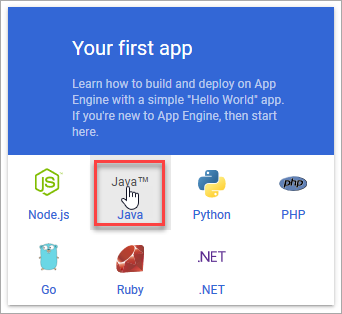 App Engine setup