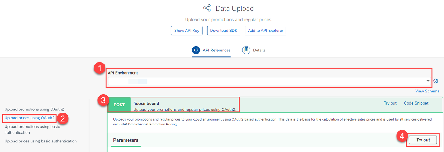 Data Upload Regular Sales Price 1