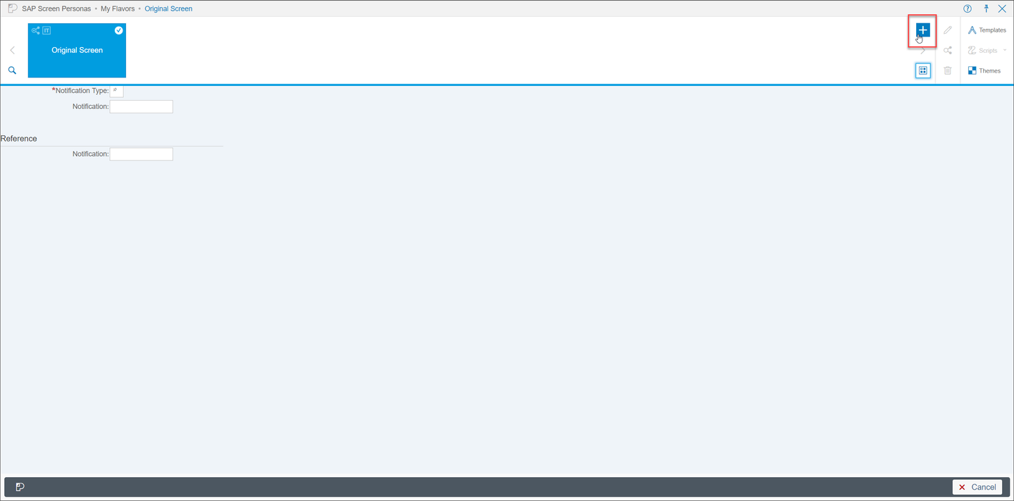 Add Flavor Button