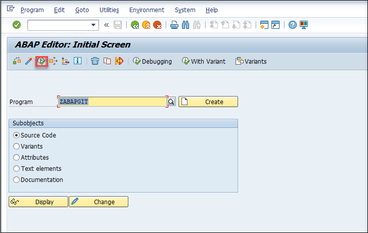 search program