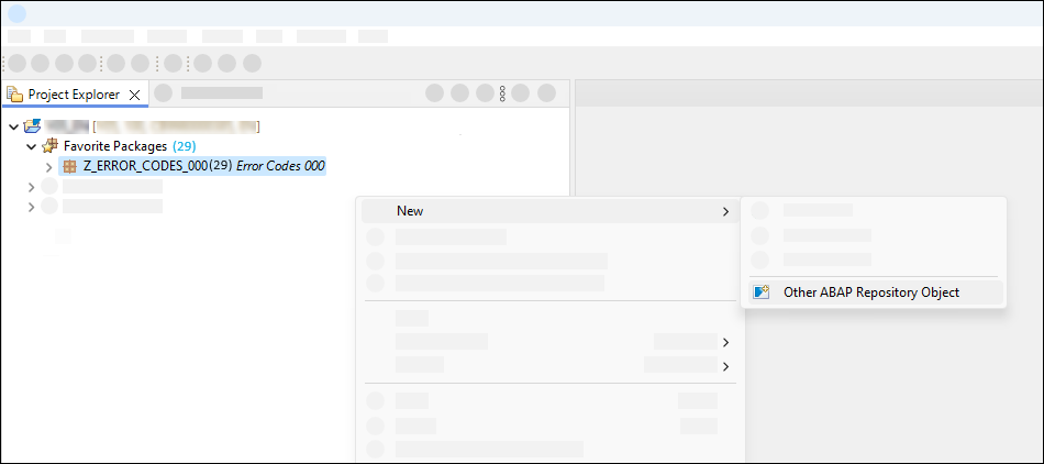 New repository object