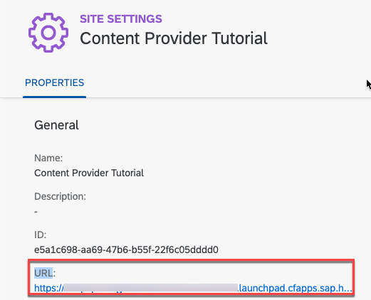 Launchpad URL