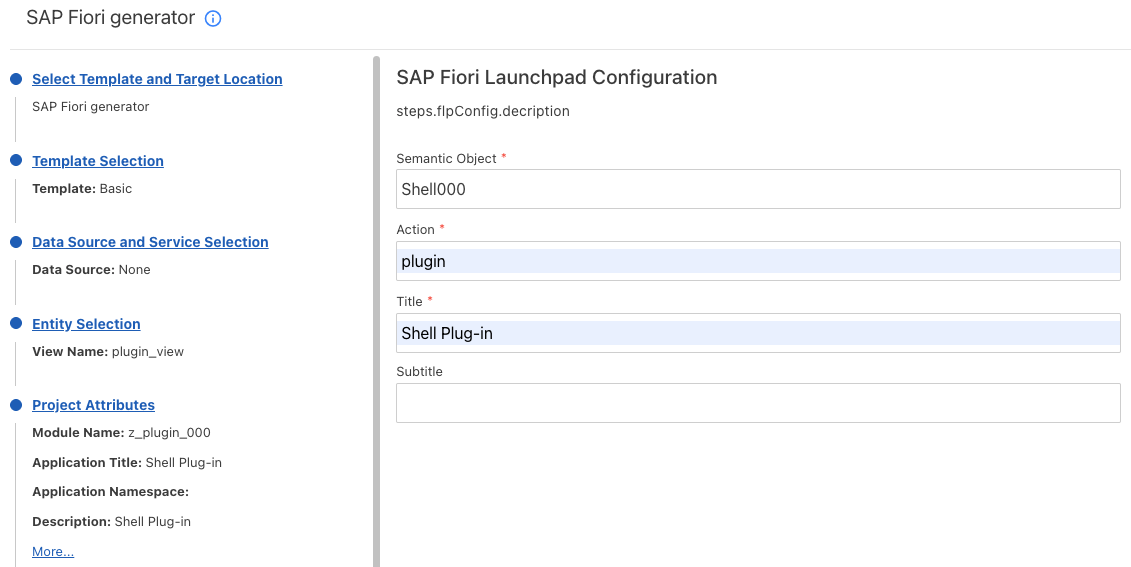 Create SAP Fiori application - Fiori Launchpad Configuration