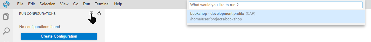 As of now, there’s only the development profile available.