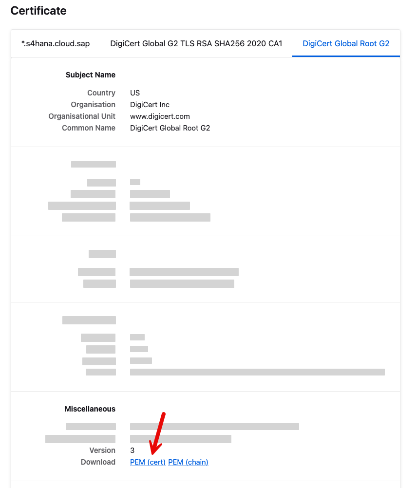 Export Server Root Certificate