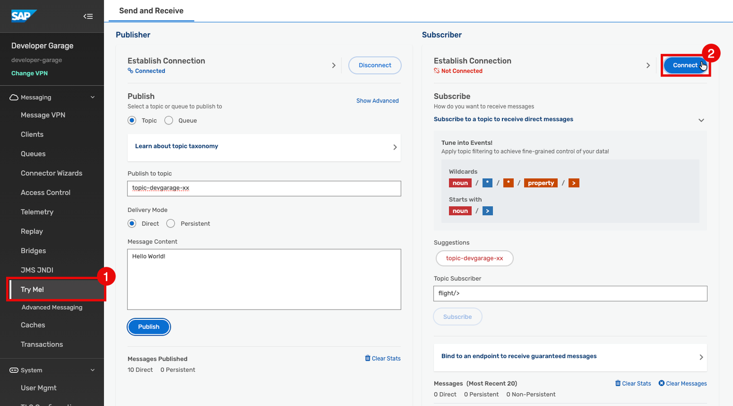 Clear subscriptions