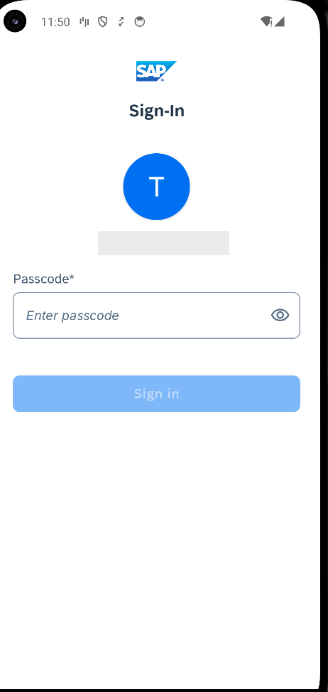Passcode verification
