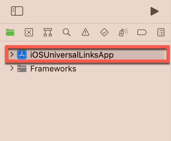 Xcode Project Bar