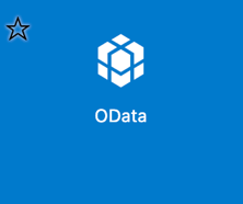 OData Template Category Selection