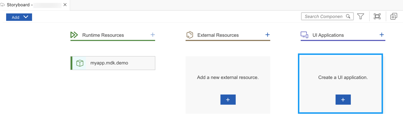Add Mobile UI Button In Storyboard