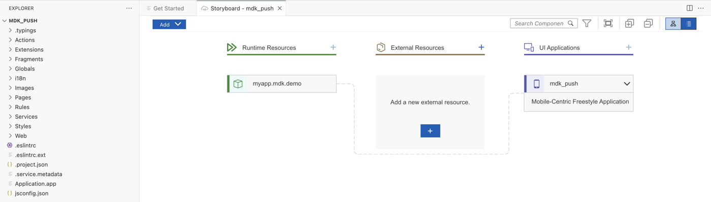 Storyboard Updated With UI Component