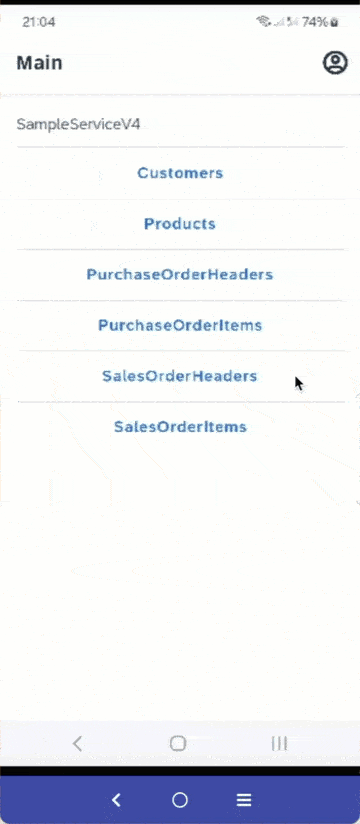 Android App Navigation And Sync Changes