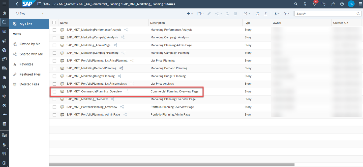xp&A Commercial Planning