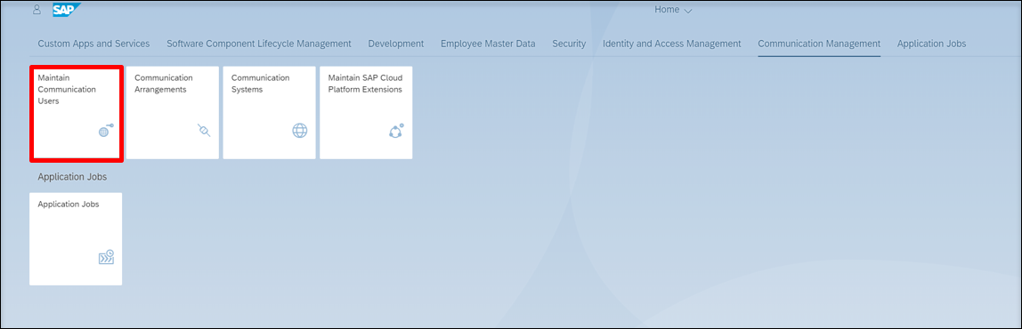 Navigate to application