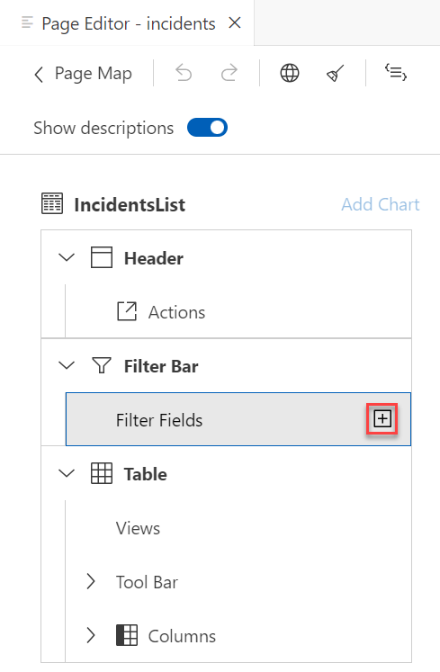 Add Filter Fields