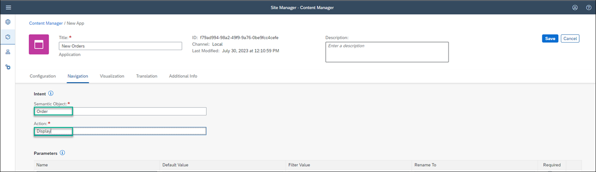 Add navigation properties