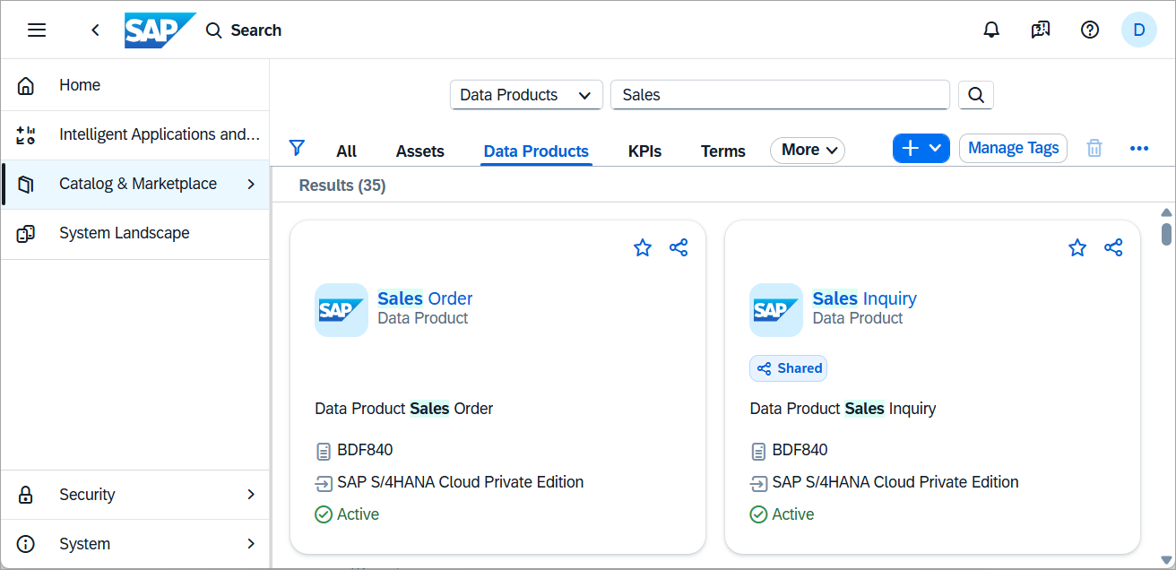 Find a data product