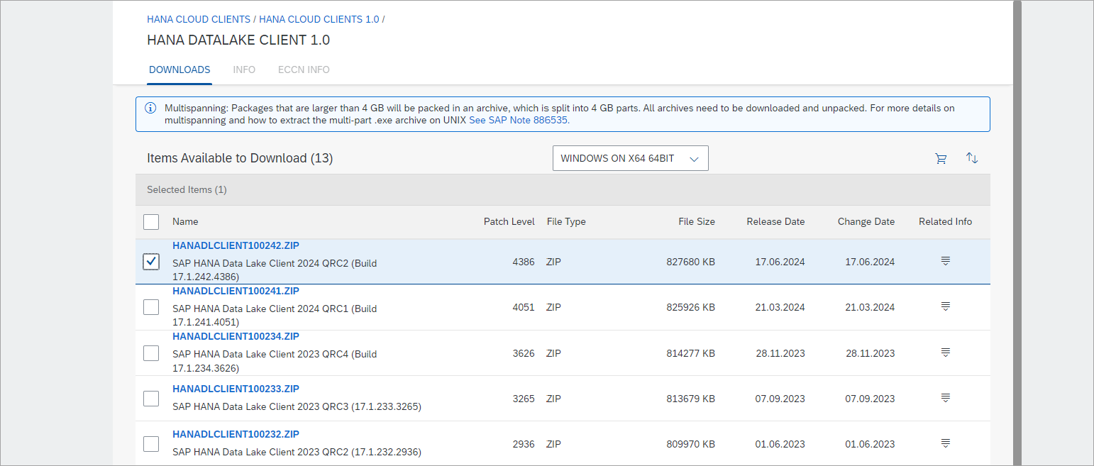 data lake software downloads