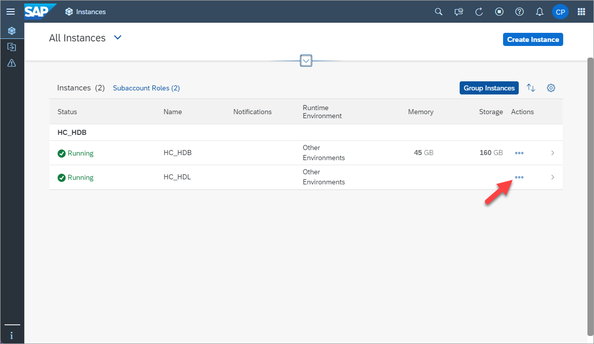 open database explorer