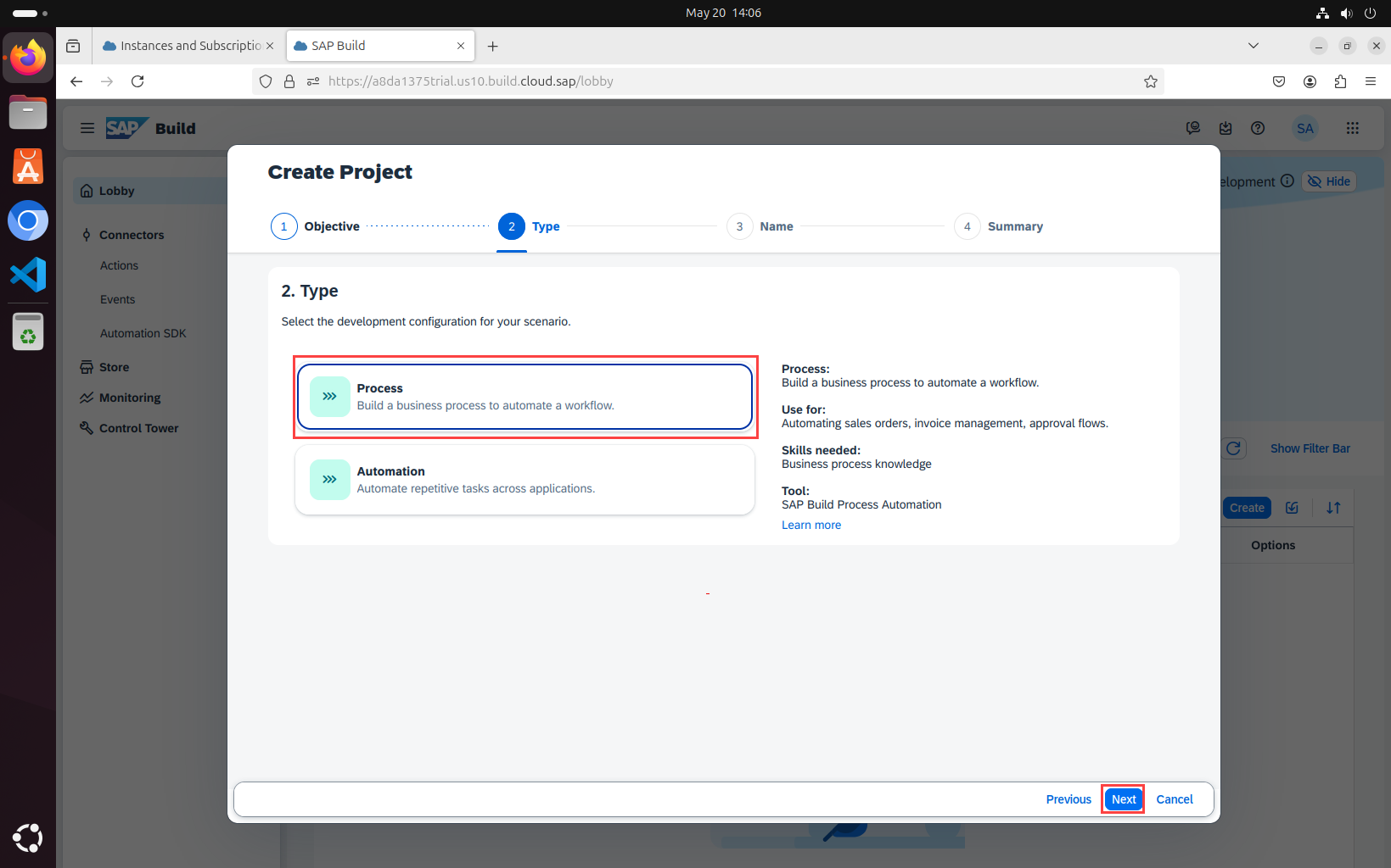 Create a Project