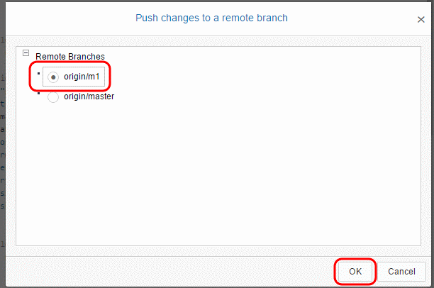 Push to GitHub remote branch