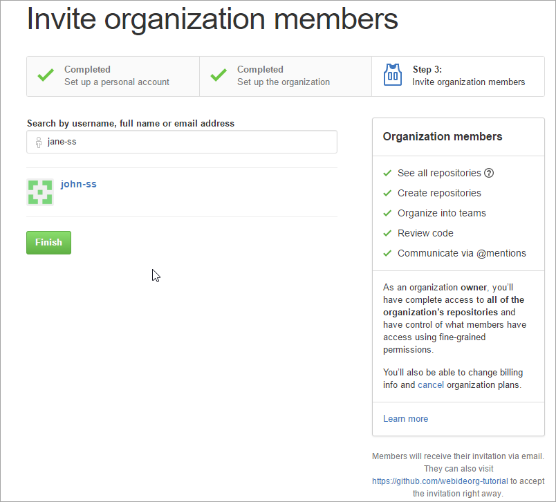 Create A Github Organization And Add Collaborators Tutorials For Sap Developers