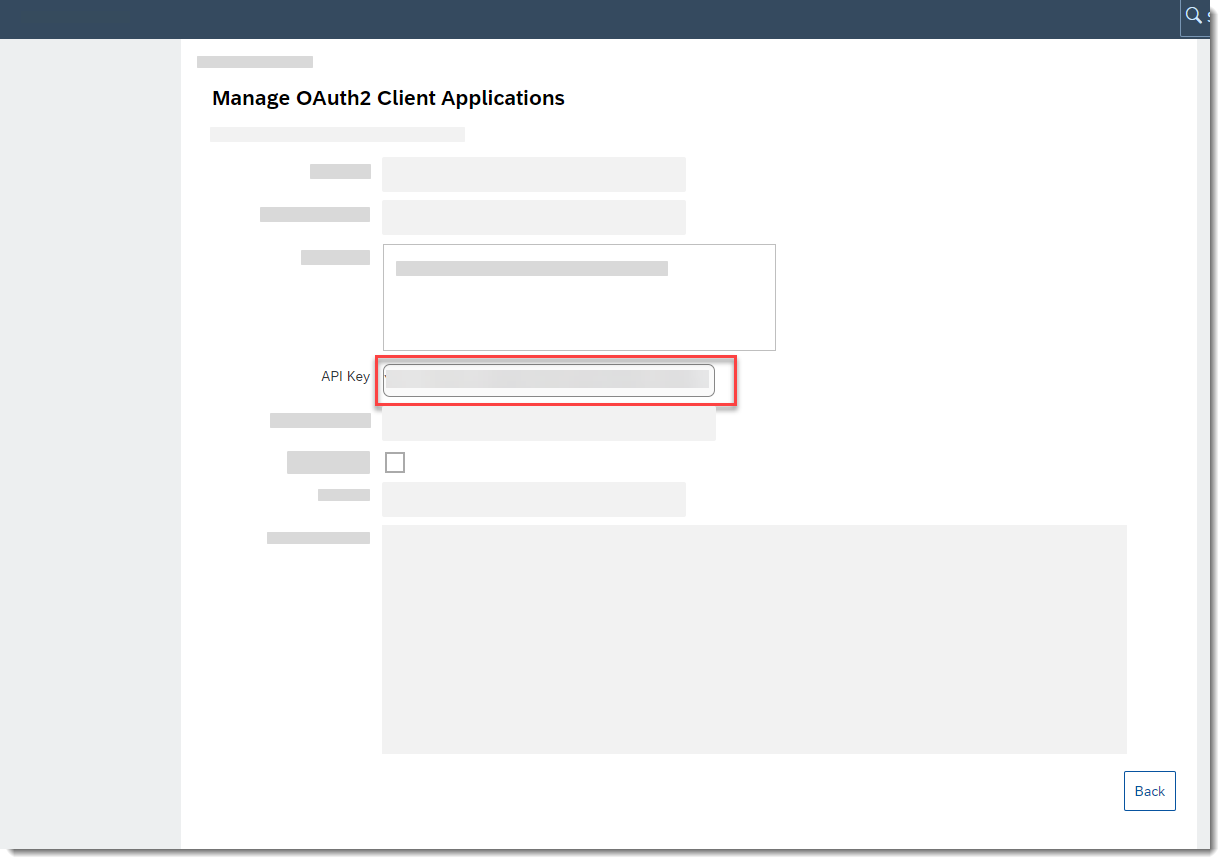 Get SF API Key