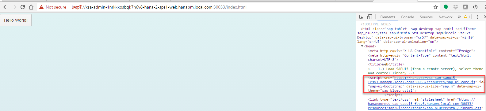 HTML update